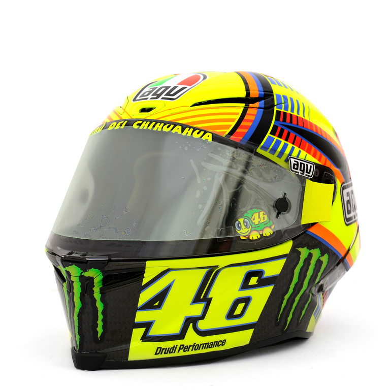 Todos los cascos de Valentino Rossi AGV